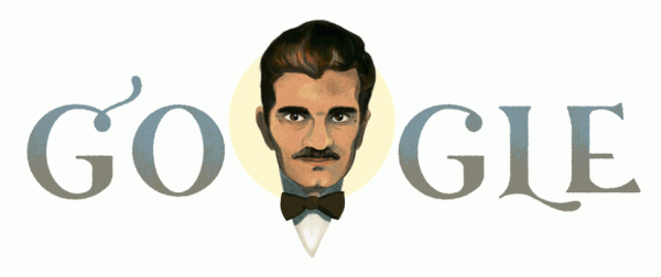 Google отметил день рождения Омара Шарифа праздничным дудлом